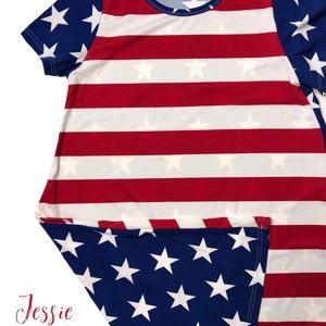 LuLaRoe patriotic Jessie